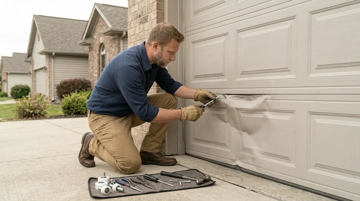 Garage door work by Hayward Garage Door Pros in Hayward, CA