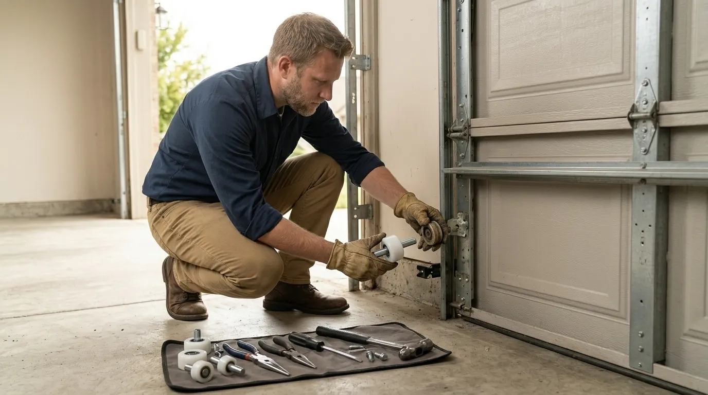 Garage door work by Hayward Garage Door Pros in Hayward, CA