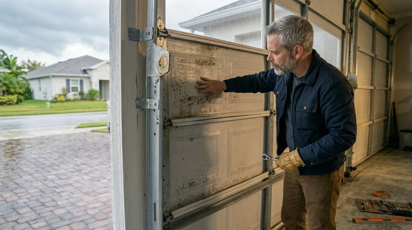 What Replacing a Garage Door
